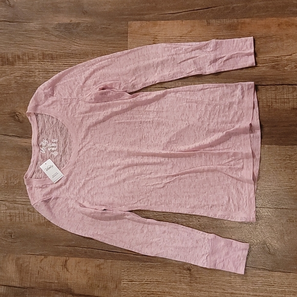 Vanity sheer top size large pink - Picture 1 of 5